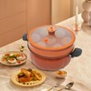 Xuthusman Micro Pressure Pot, Pumpkin Shaped Pressure Cooking Pot, Non-stick