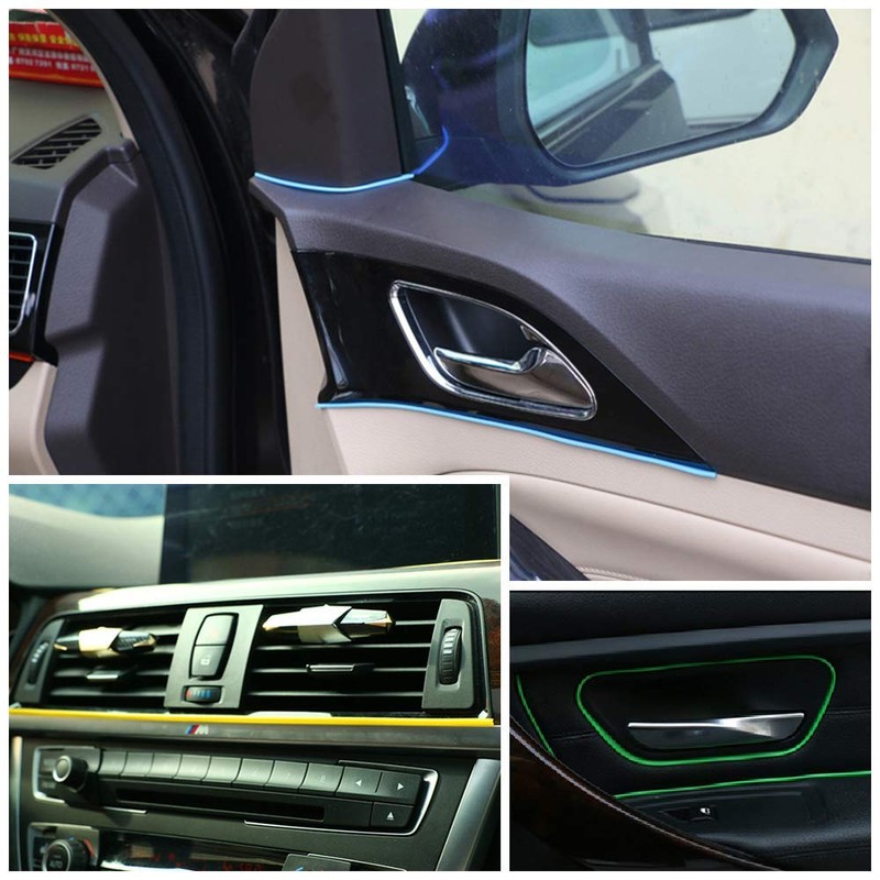 MASO Car Interior Trim Trim Universal Decoration Pinstripe Tape 10M