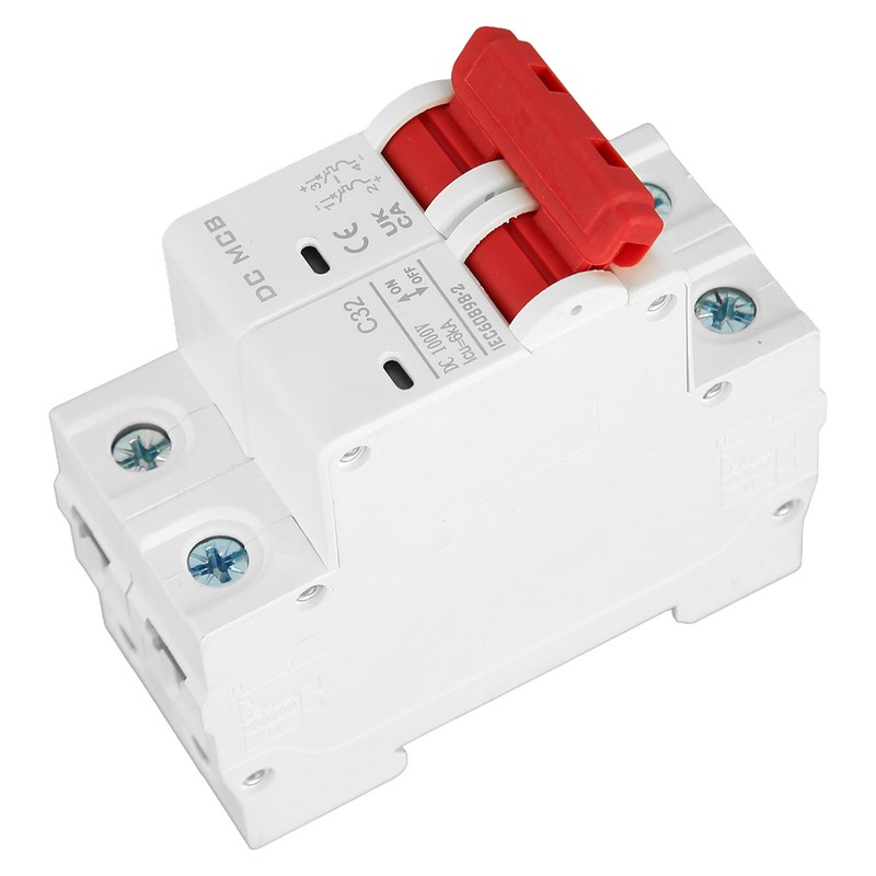 DC Miniature Circuit Breaker 2P 32A DIN Rail Mount DC1000V