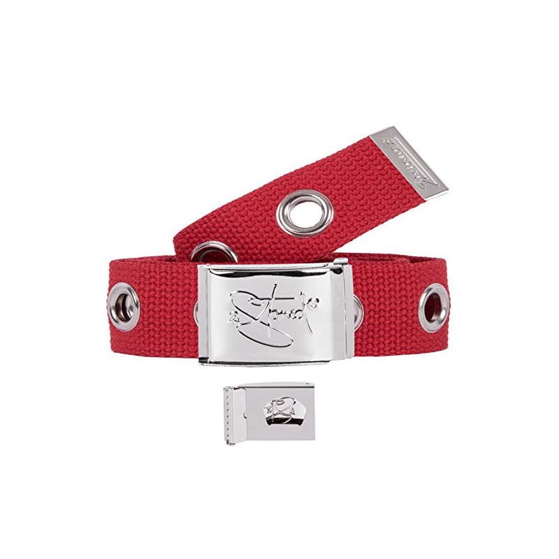 2Stoned Rivet Belt 4 cm with Chrome Buckle for Women