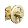 ZYGOLVQ Three Function Shower Valve with Trim Kit, Adjustable Water