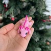 Mini animals 3d printed articulated home decor statues and figurines:_Unicorn
