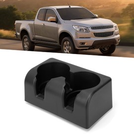 Aramox Asiento Portavasos, Banco de Coche Asiento Trasero Portavasos Asiento Rejilla de Almacenamiento de Bebidas Reemplazo para Colorado 2004-2012 89039574