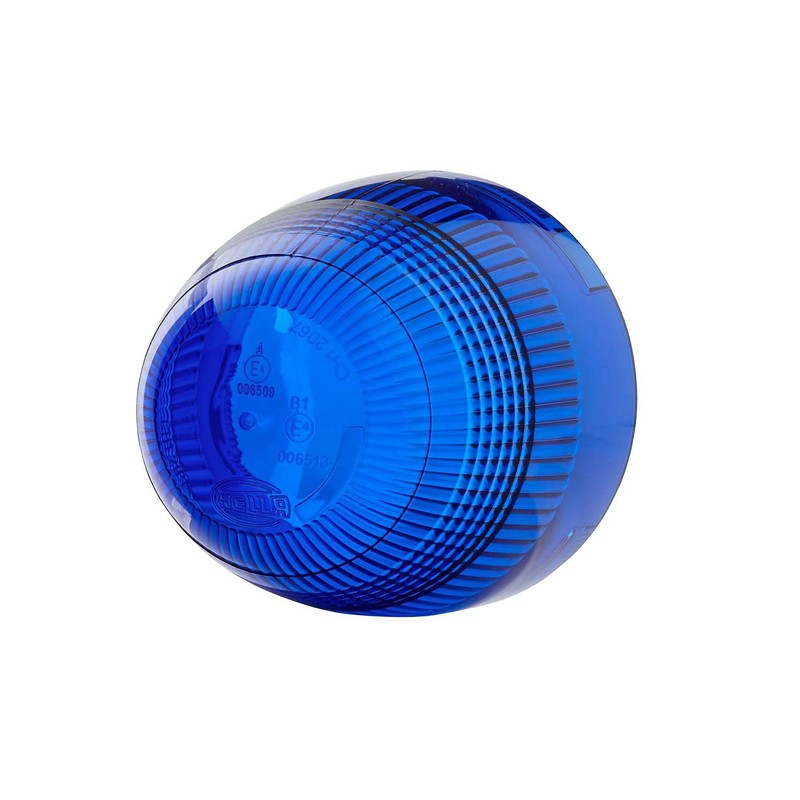 HELLA 9EL 859 020-101 Lens, rotating beacon - Blue