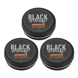 3Pcs Shampoo Bar Men Oily Hair Nourishing Darken Shiny Repair Deep Clean Soap Care Products