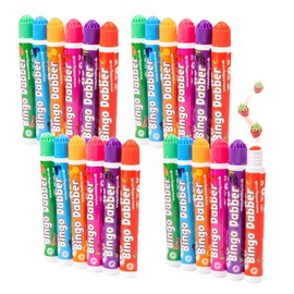 evelay Bingo Dabbers Scented Fruity Scents - Pack of 24 -