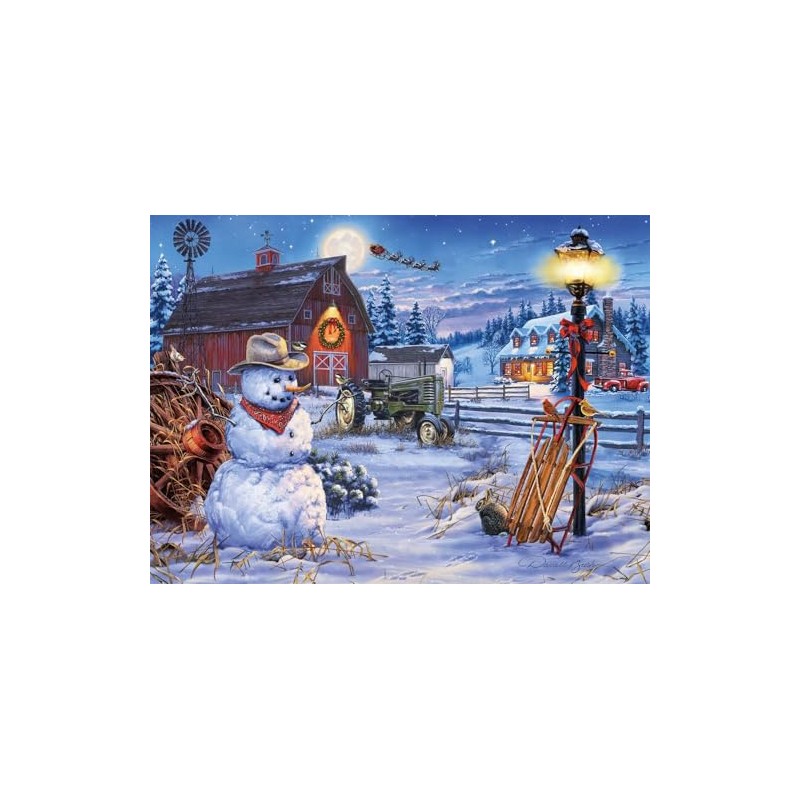 Buffalo Games - Darrell Bush - Country Christmas - 1000