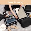ANLEBUY Portable Garment Rack, Folding Clothes Rack, Collapsible Clothing Rack