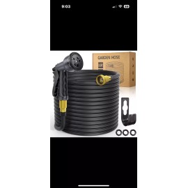 Gpeng Garden Hose 50ft, Expandable water Hose with Hose Nozzle, 2024 Version/...