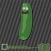 Rick Turned into a Pickle - Printed Vinyl Decal Sticker