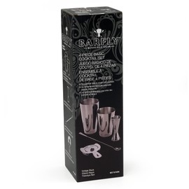 Barfly Basics Cocktail Set, 5-Piece, Vintage Black
