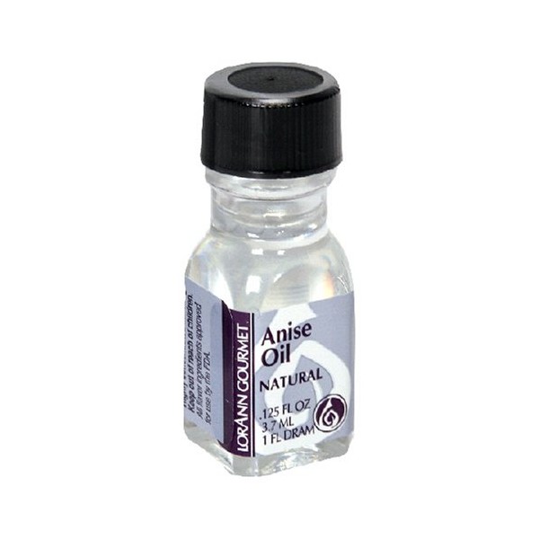 LorAnn Anise Oil SS, Natural Flavor, 1 dram bottle (.0125 fl oz - 3.7 ml) -24 pack