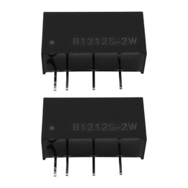 Create idea 2 Stück B1212S-2W 4-poliges Isoliertes Leistungsmodul-Relais 20 X 14 Mm für die Heimautomatisierung Industrieller Steuerwiderstand Schwarz