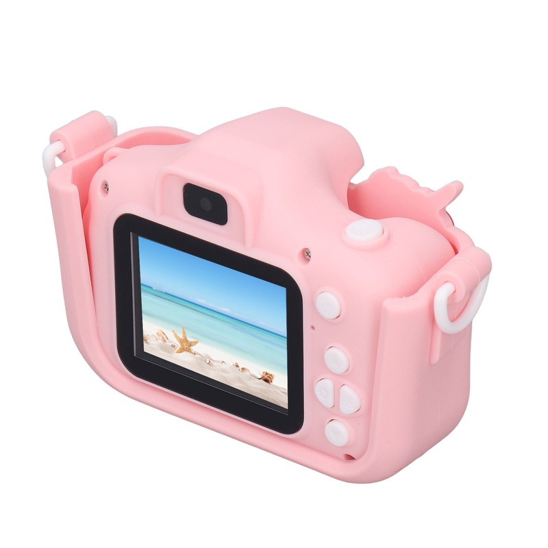 Kids Camera Toys Digital Photo Video Recording Camcorder Cute Cartoon