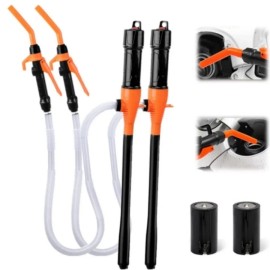 Unbranded 2 Pack Battery Powered Electric Fuel Transfer Pump Portable Gas Oil Liquid Pump
