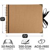 Bstorify Large Photo Album Scrapbook 50 Pages 28 x 22