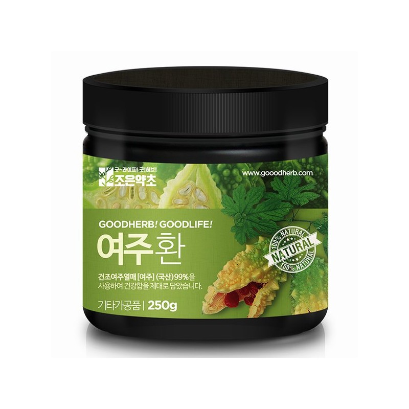 Joeun Yakhcho 조은약초 프리미엄 여주 환 250g Jo Eun Herbal