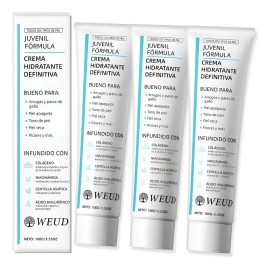 3*100g Weud Crema Hidratante Facial Care Noche Definitiva