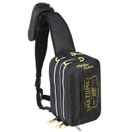 Mazume Red Moon One Shoulder IV MZBK-600-03 Black Denim