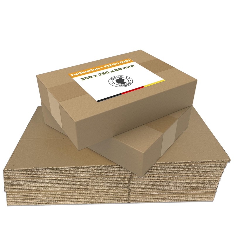 50 x DHL Small Parcel Shipping Boxes 350 x 250
