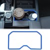 Aunginsy Front Seat Central Armrest Cup Holder Panel Frame Trim