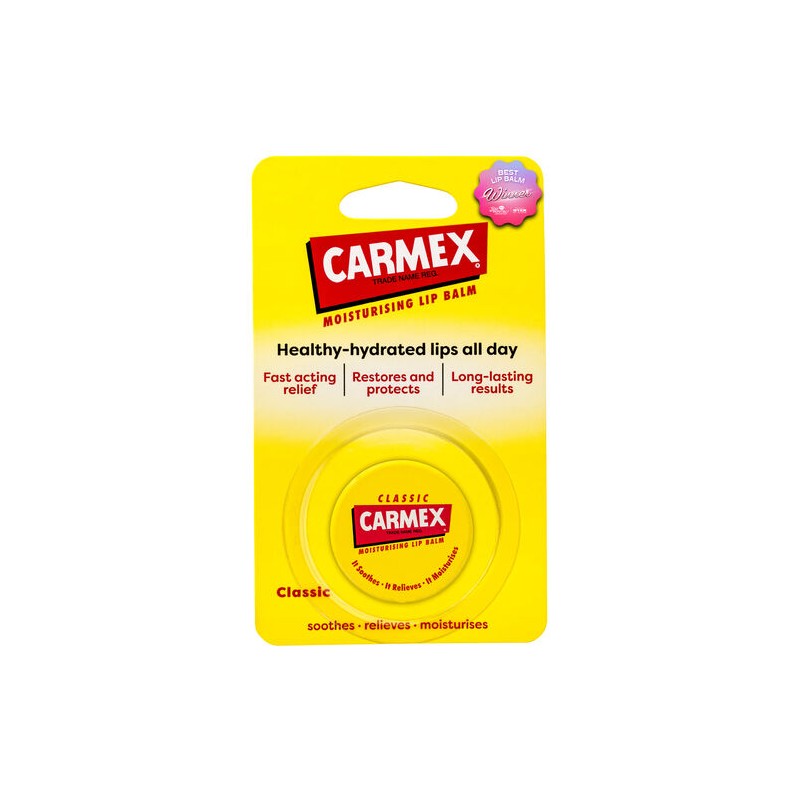 Carmex Lip Balm Original Jar 7.5g