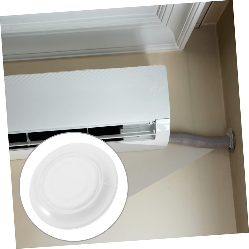 KONTONTY Pack Dust Window Blocker Air Conditioner Cover Round Wall
