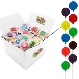 Lollipops Candy Suckers for Kids, Assorted Mix Flavors, Kosher, 8 Bulk Flavors, Perfect for Gifting, Parties, Events (600-Pack)