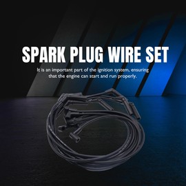 OXCANO 396-427-454 8MM HEI Spiral Core Spark Plug Wires Compatible with Big Block Chevy 1965 1966 1967 1968 1969 1970 1971 1972 1973 1974 1975 1976 1977 1978 1979 1980 1981 1982 1983 1984 1985