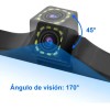 Cámara De Marcha Atrás Para Coche 12 Luces Led Impermeable