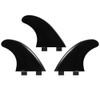 Eacam 3PCS Surfboard Fin Thrusters Fins Fiberglass Nylon Surf Fins