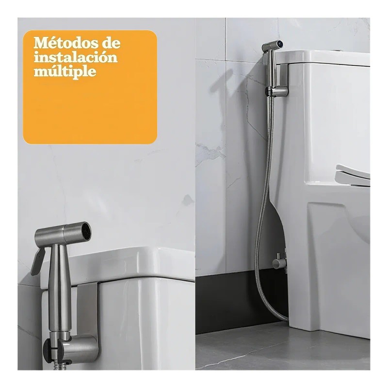 Rociador De Bidé Inodoro Baño Inox A Prueba De Fugas