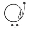 TOOQ TQCLKC0025-G Laptop Security Cable with Key 1.5 Metres Dark