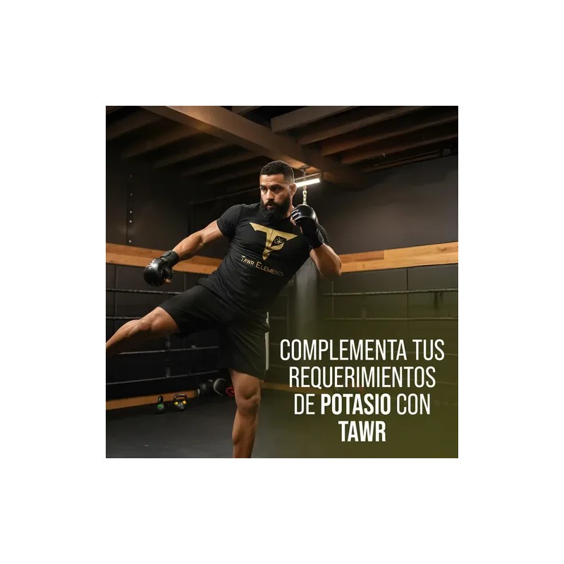Citrato de Potasio Tawr Elements para Hidratación Celular y Energía