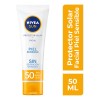 Protector Solar Facial Nivea Sun Piel Sensible Fps 50 50