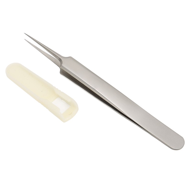 Acne Clip Extractor Blackhead Removal Stainless Steel Pointed Tip Tweezers