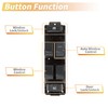 X AUTOHAUX Front Right Driver Side Power Window Switch Window