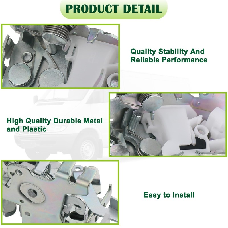 omoZone Right Sliding Cargo Door Latch Lock Actuator Assembly Compatible