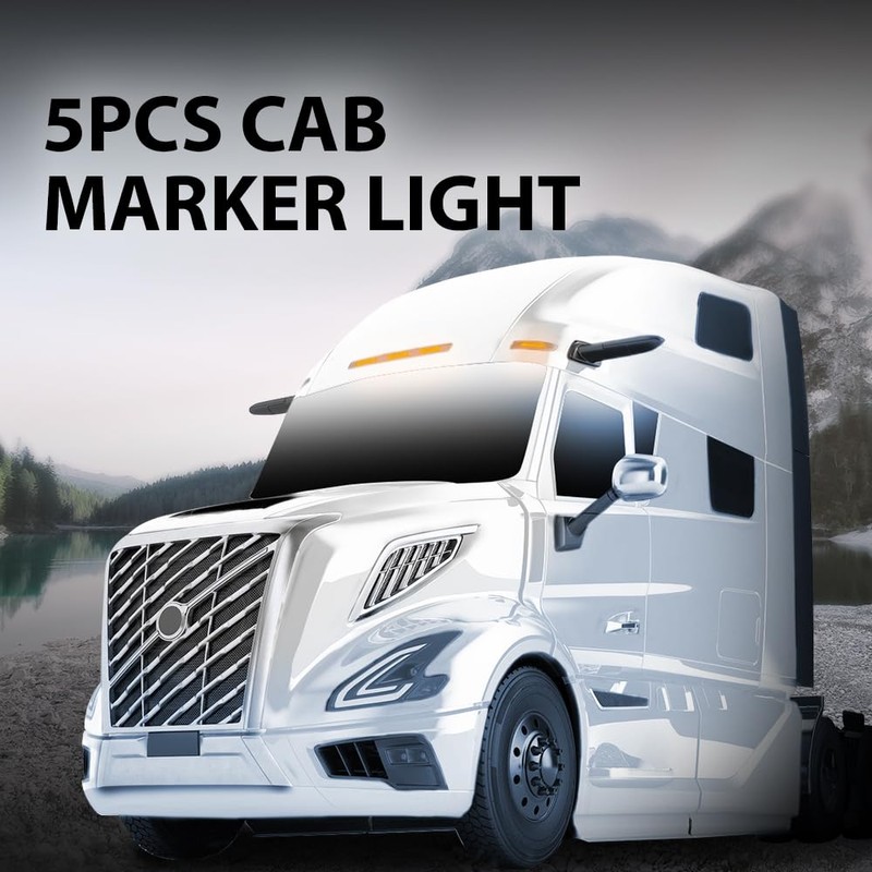 ALLGOOD LED Top Roof Running Cab Marker Light Rectangle Cab
