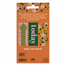 TF Publishing Magnetic Boomarks Set of 3 Use as Fridge Magnets, Page Markers, or Paper Clips