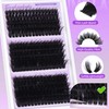 Lash Clusters 260D+280D+300D Volume Eyelash Clusters Extensions Wispy Lashes Clusters