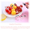 10 Pieces Fruit Picks Eyes Decorative Food Toothpick Kitchen Tableware