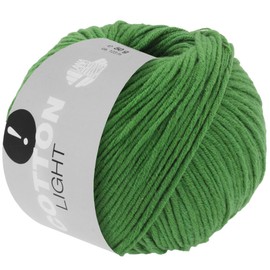 LANA GROSSA Cotton Light Multifile Cotton Blend Hand Knitting Yarn Made of 50% Cotton and 50% Polyacrylic 50 g Wool for Knitting and Crocheting 123 m Yarn FB 19