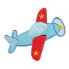 PatchMommy Airplane Patch Plane, Iron On/Sew On - Appliques for