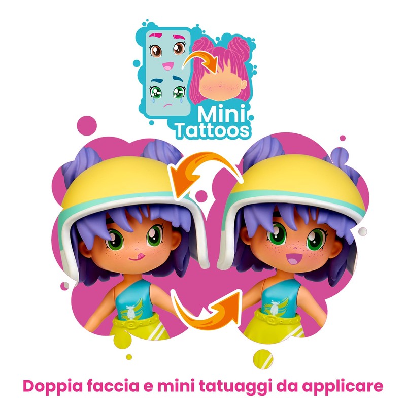 Pinypon Top Moto Girl