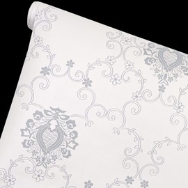 Yifely Victoria Style Self-Adhesive Shelf Drawer Liner Removable Countertops Protective Paper 45x300cm