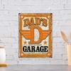 Shawprint Limited Dads Garage Metal Tin Wall Art Novelty Gift