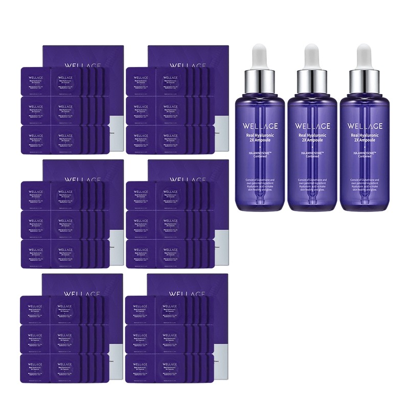 Wellage Real Hyaluronic 2X capsules 30 pieces + ampoule 70ml