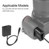 DMW DCC11 BLG10 BLE9 Dummy Battery DC Coupler for Lumix