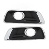1pair Fog Light Cover Grille Bezel Left Right Fog Light